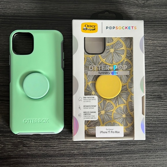 OtterBox Accessories 2 Otter Box Pop Socket Cases For Iphone 1 Pro